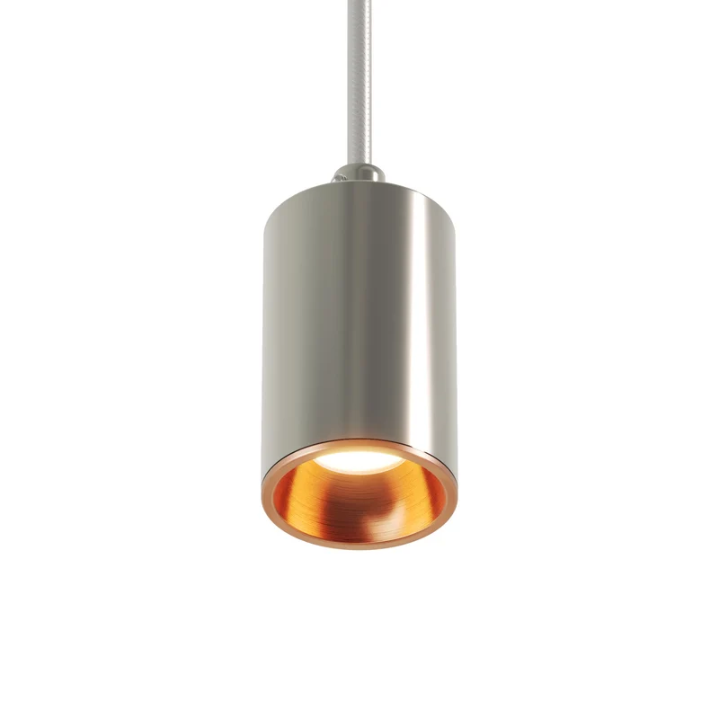 Spot GU10 Spotlight LED Bispot - Chrome / Cuivre satiné