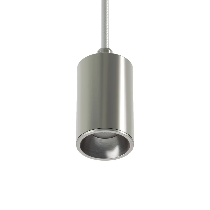 Spot GU10 Spotlight LED Bispot - Chrome / Titane satiné