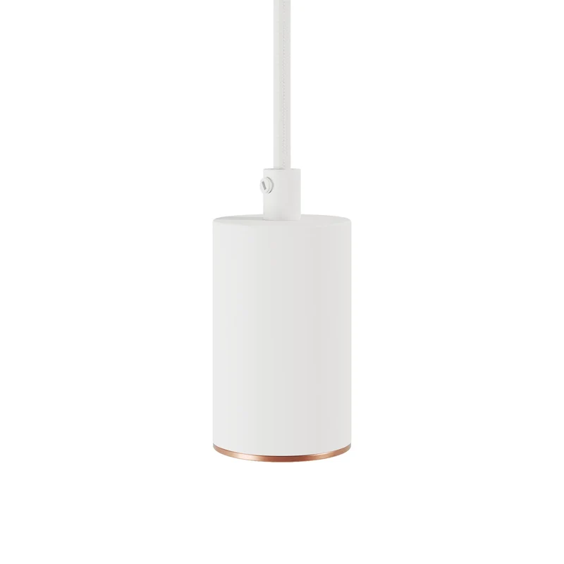 Spot GU10 Spotlight LED Bispot - Blanc mat / Cuivre satiné