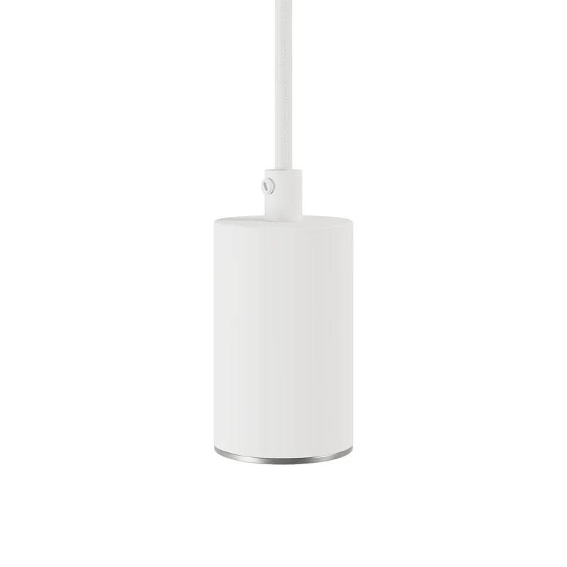 Spot GU10 Spotlight LED Bispot - Blanc mat / Titane satiné
