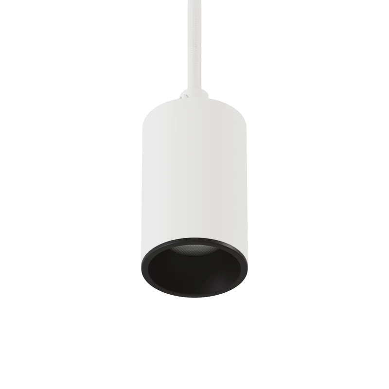 Spot GU10 Spotlight LED Bispot - Blanc mat / Noir