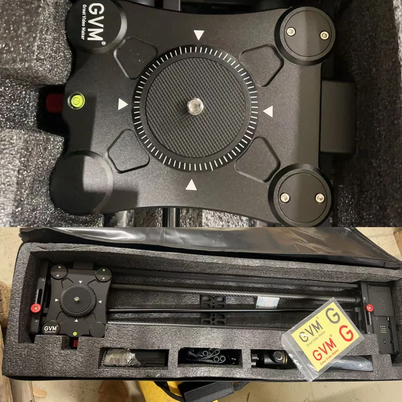 GVM SLIDER-80 Wireless Professional Carbon Fiber Motorized Camera Slider (32")（Open Box）