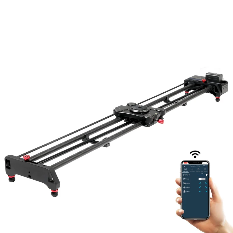 GVM SLIDER-80 Wireless Professional Carbon Fiber Motorized Camera Slider (32")（Open Box）