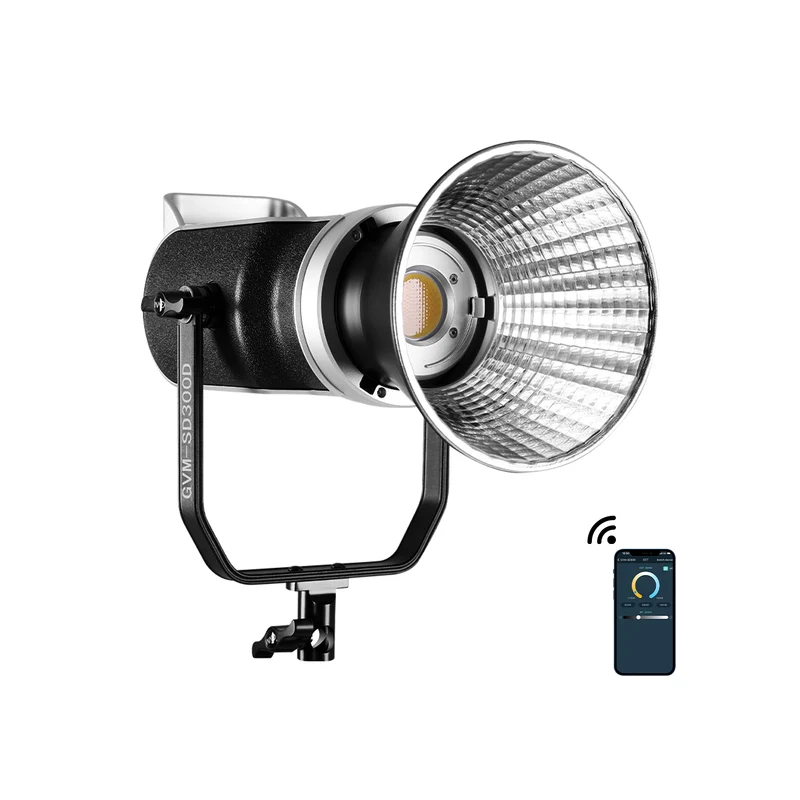 GVM-SD300D 300W Bi-Color LED Video Light High Power Monolight（Open Box）