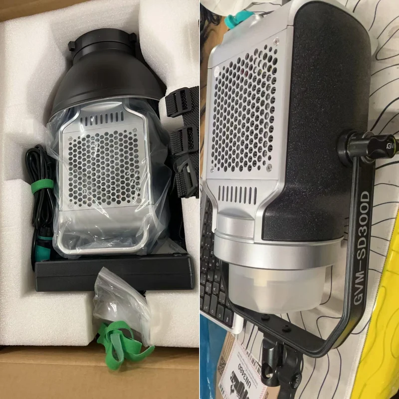 GVM-SD300D 300W Bi-Color LED Video Light High Power Monolight（Open Box）