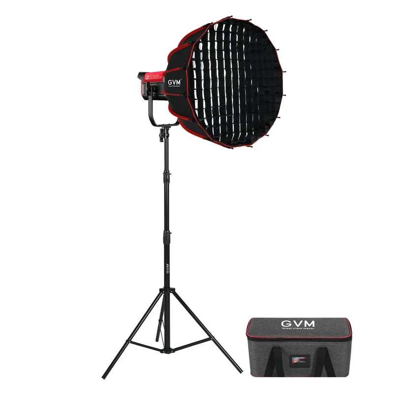 GVM PRO-SD300B 300W Bi-Color Monolight With Softbox（Open Box）