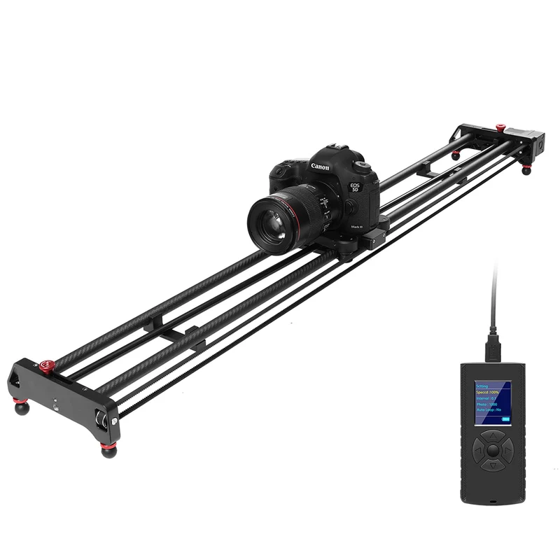 GVM GR-120QD Professional Video Carbon Fiber Motorized Camera Slider (48")（Open Box）