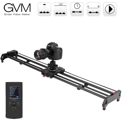 GVM GR-120QD Professional Video Carbon Fiber Motorized Camera Slider (48")（Open Box）