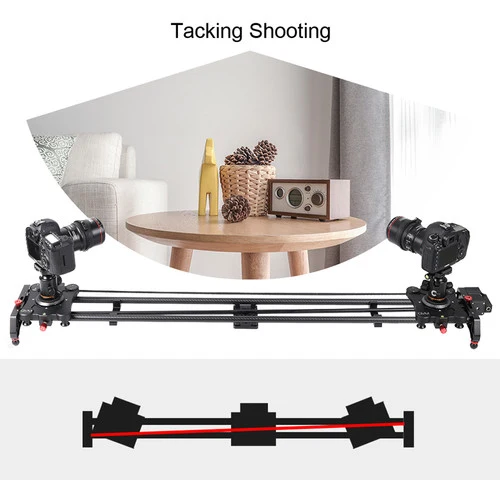 GVM GR-120QD Professional Video Carbon Fiber Motorized Camera Slider (48")（Open Box）