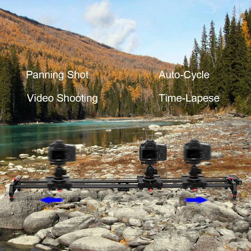GVM GR-120QD Professional Video Carbon Fiber Motorized Camera Slider (48")（Open Box）