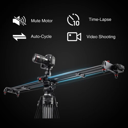 GVM GR-120QD Professional Video Carbon Fiber Motorized Camera Slider (48")（Open Box）