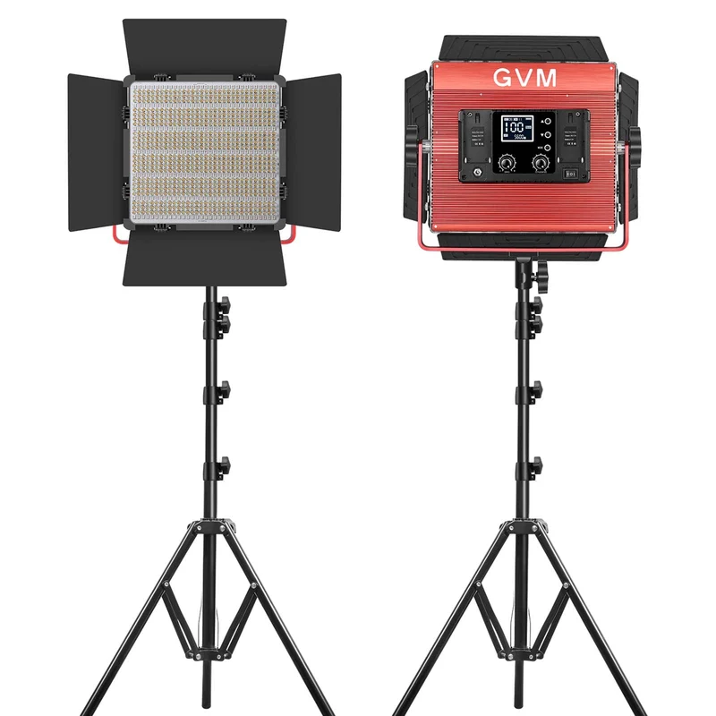 GVM-1200D 50W High Beam Bi-Color+50 WRGB Soft Light Panel