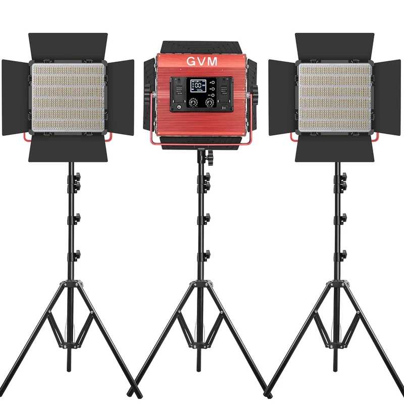 GVM-1200D 50W High Beam Bi-Color+50 WRGB Soft Light Panel
