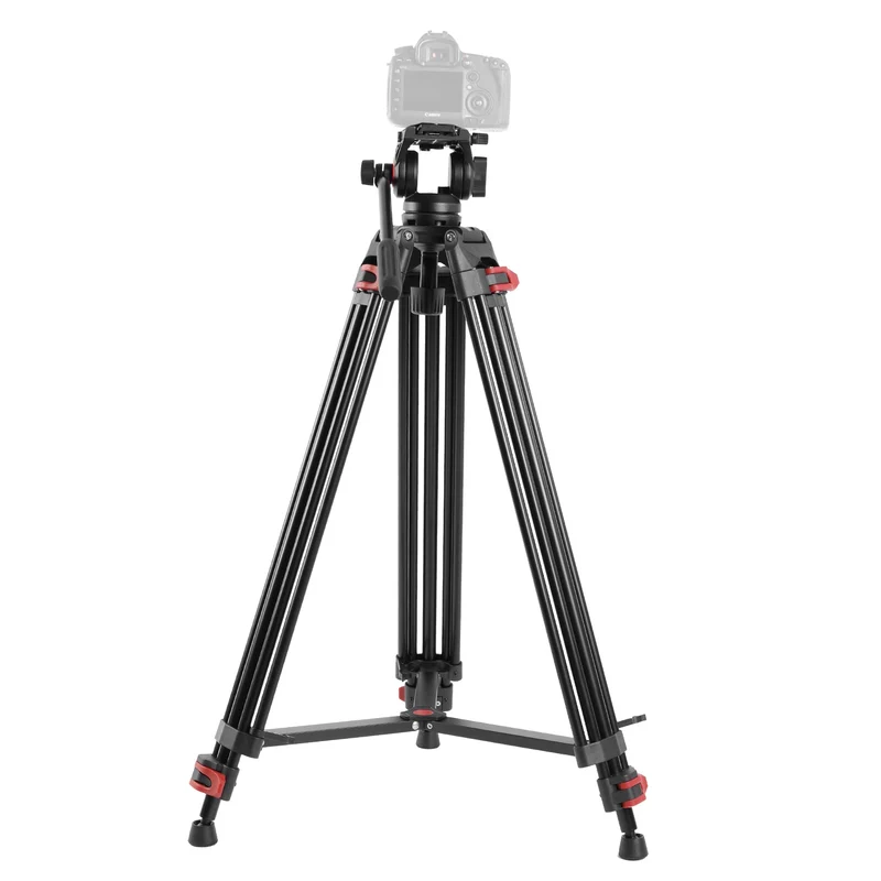 GVM JJL-JY Video Tripod System with Fluid Head