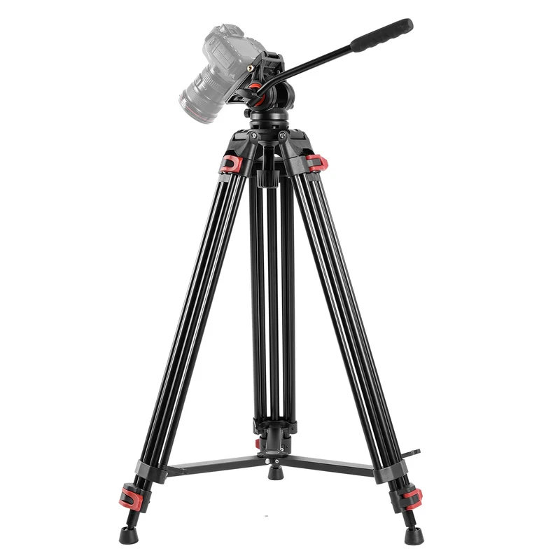 GVM JJL-JY Video Tripod System with Fluid Head