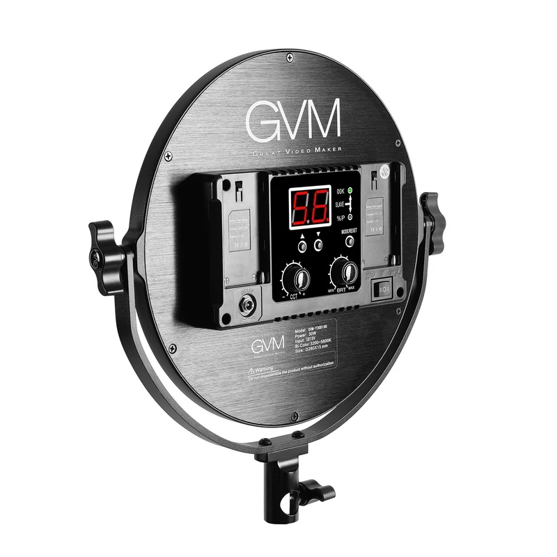 GVM Y30D160 Bi-Color LED Video Edge Light (10")