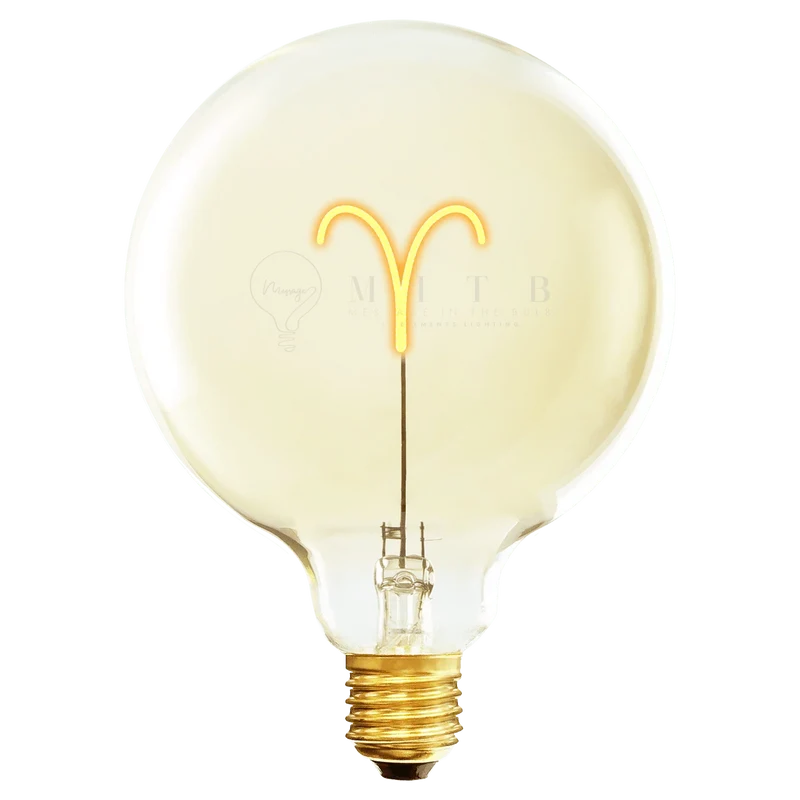 Ampoule décorative LED " Zodiac - Belier" - Message In The Bulb
