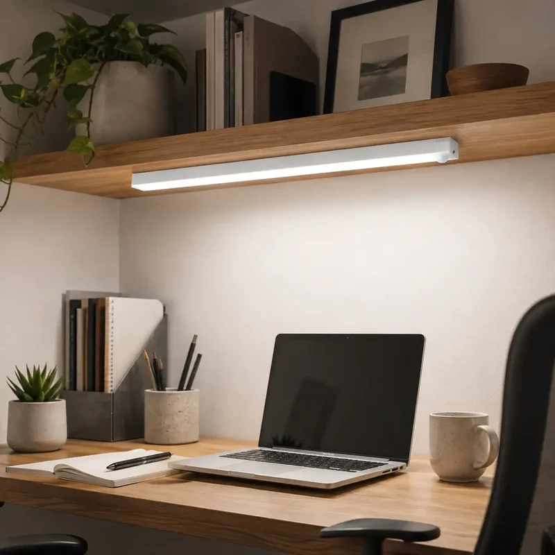 Portable Under Cabinet LED Light Bar - Motion Sensor, USB-C Rechargeable