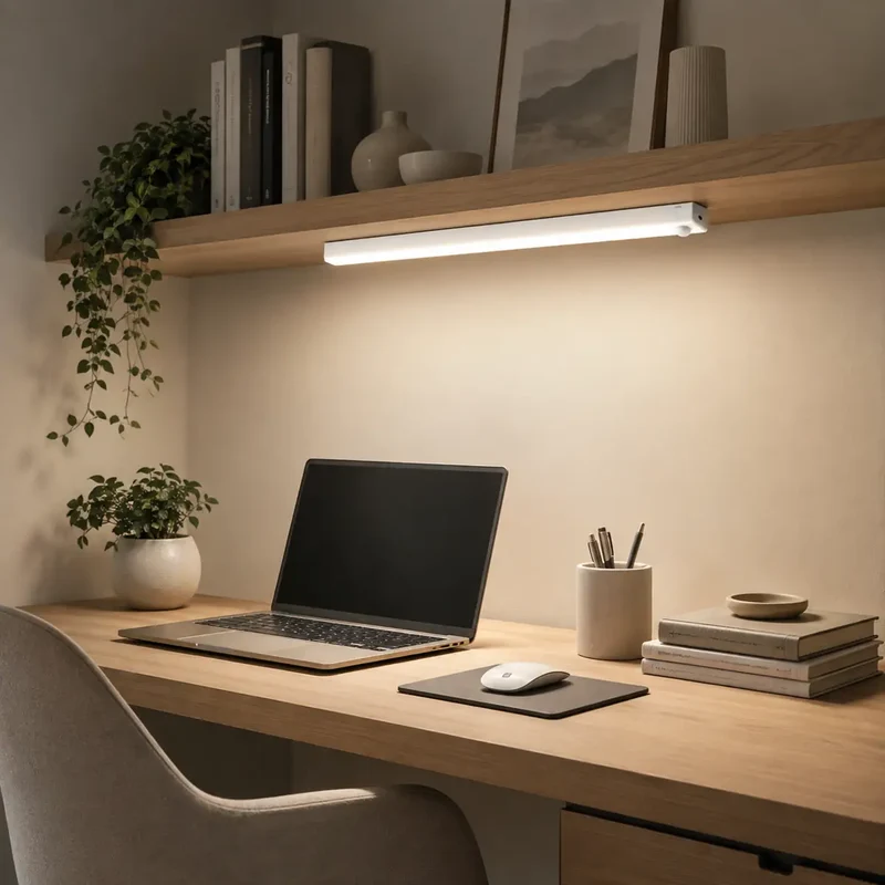 Portable Under Cabinet LED Light Bar - Motion Sensor, USB-C Rechargeable