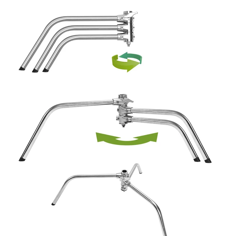 GVM C360 Turtle-Base C-Stand & Grip Arm Kit (10.5')