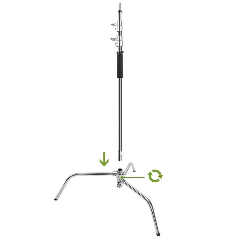 GVM C360 Turtle-Base C-Stand & Grip Arm Kit (10.5')