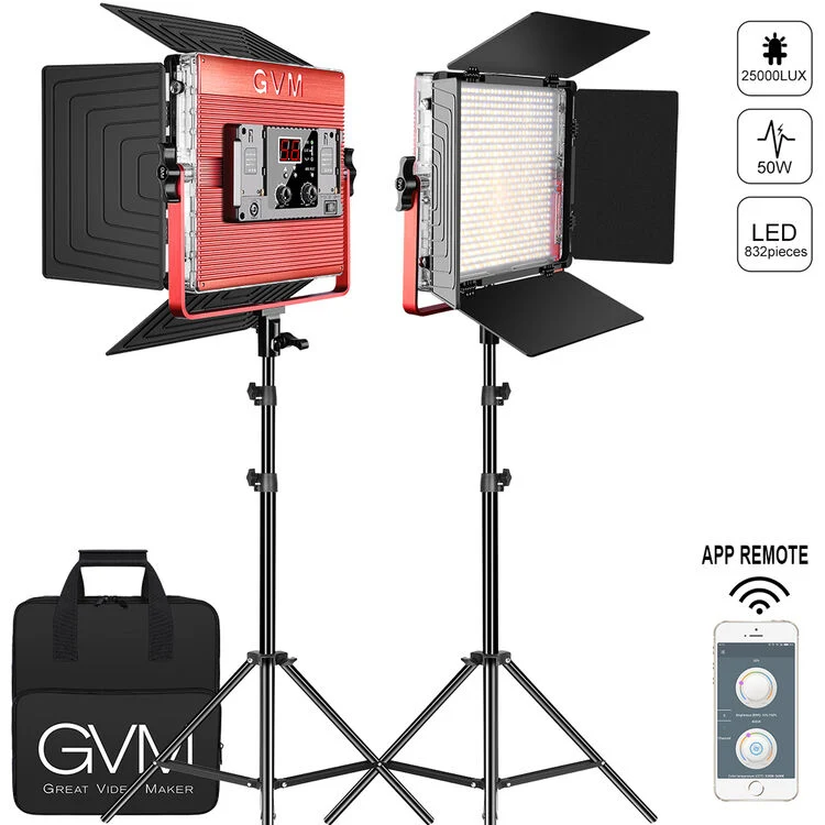 GVM MB832-2L 50w Bi-Color LED Light Panel