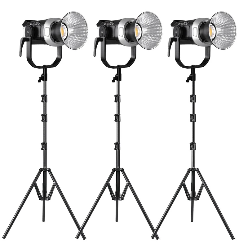 GVM SD600D-II 600W Bi-Color LED Video Light 3 kits