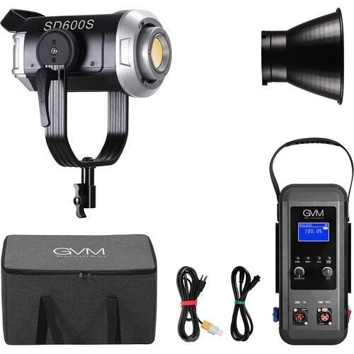 GVM SD600D-II 600W Bi-Color LED Video Light 3 kits