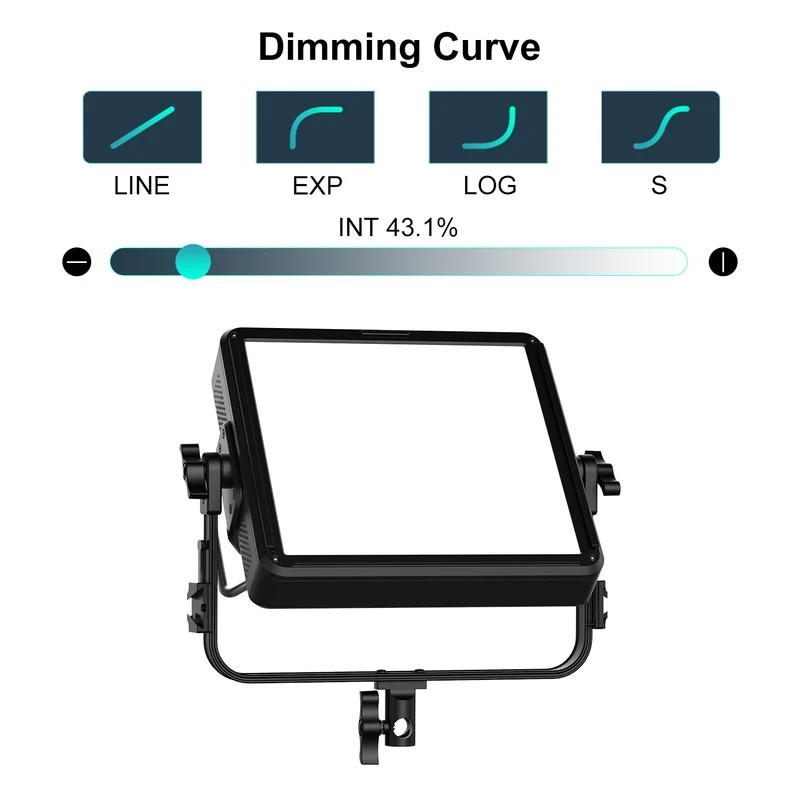GVM 150W LED Video Light Panel 17200lux/0.5m, Photography Lighting with 2000-10000K, CRI/TLCI 97+, RGB, Gel, 24 Effects, Video Lighting for Filming Camera & Photo Recording with App, DMX, Battery