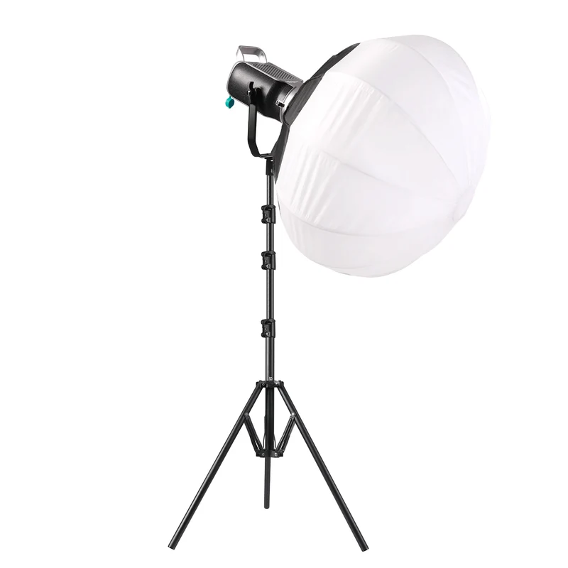GVM SD300D Bi-Color LED Video Spotlight Kit with Stand and Lantern Softbox