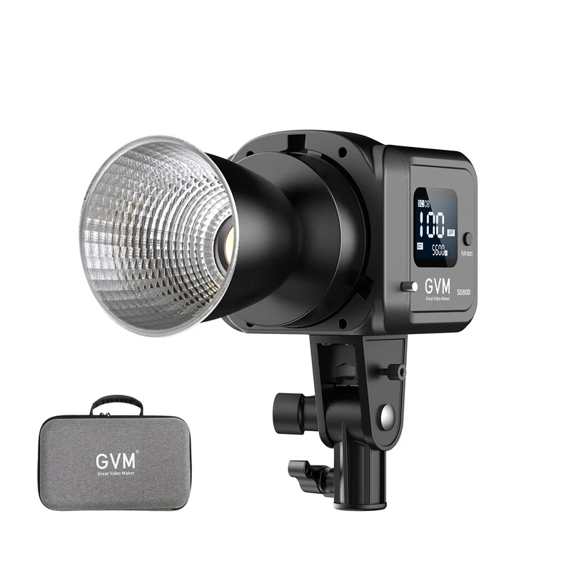 GVM SD80D 80w Bi-Color Spotlight