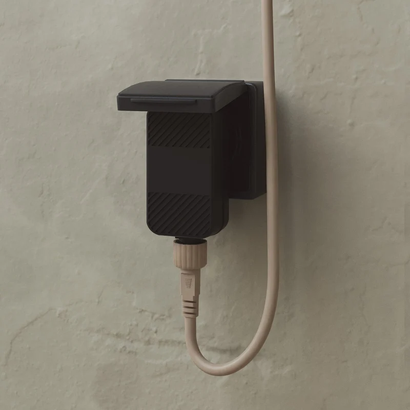 Guirlande lumineuse 6 points lumière pour extérieur IP67 Desert Brown - Marina6 Cherry