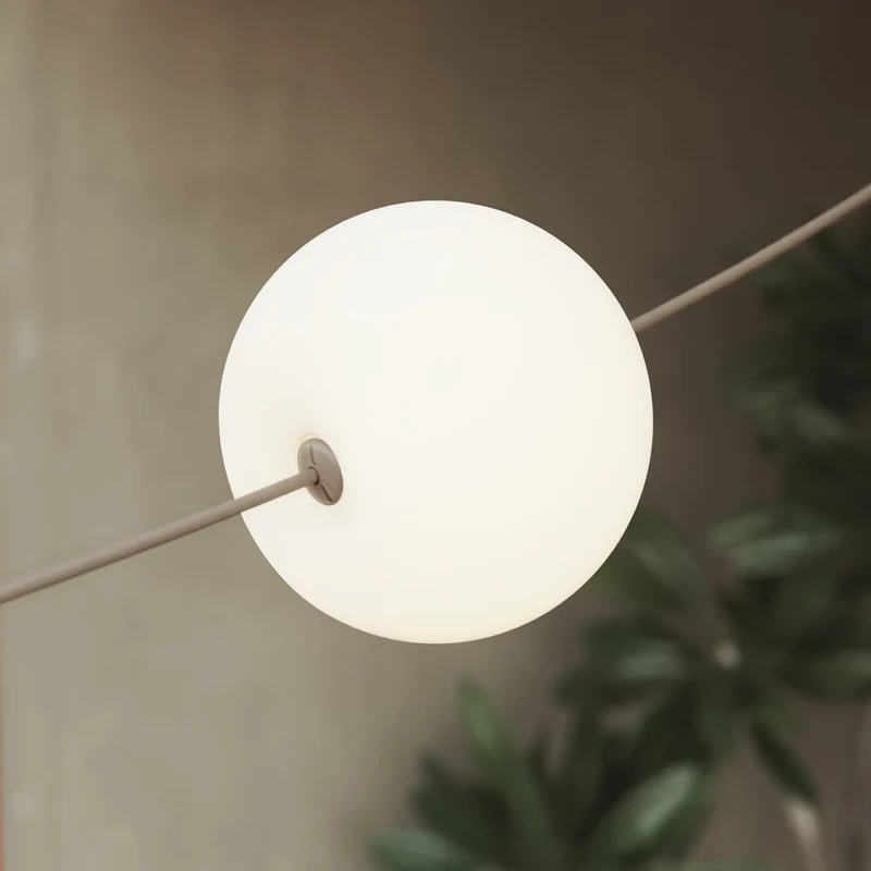 Guirlande lumineuse 3 points lumineux d’extérieur IP67 Desert Brown - Marina3 Cherry