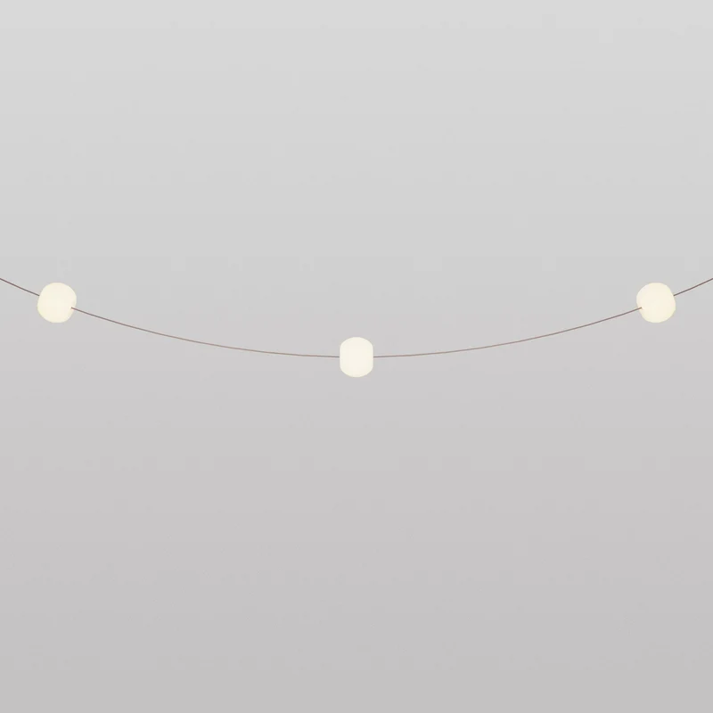 Guirlande lumineuse 3 points lumineux d’extérieur IP67 Desert Brown - Marina3 Cherry