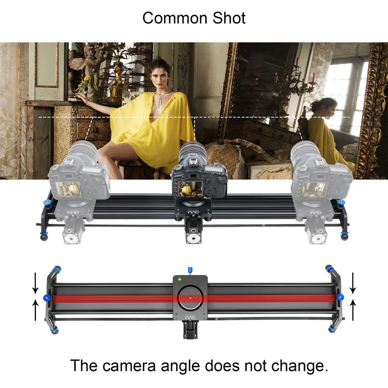 GVM J80D Aluminum Alloy Motorized Camera Slider (31")