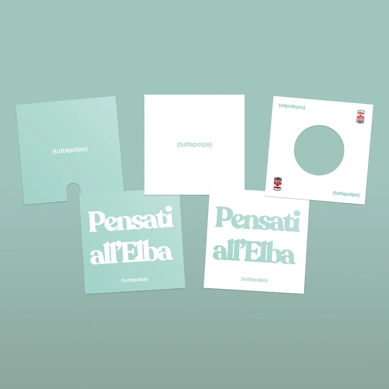 Lampe de table Cubetto « Pensati all’Elba » avec ampoule globe demi-sphère argent - Tuttapolpa