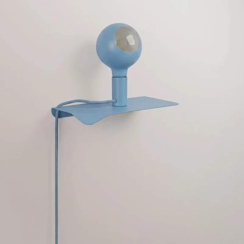 Combo Camo - Lampe avec étagère - Bleu