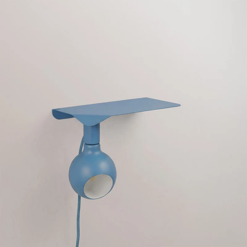 Combo Camo - Lampe avec étagère - Bleu