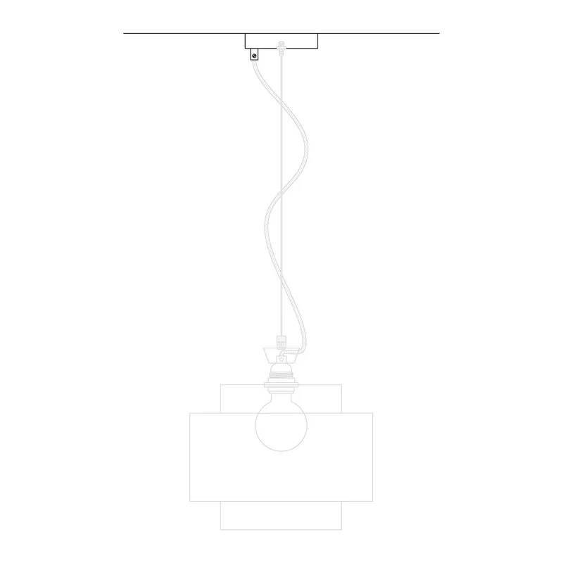 Kit pavillon cylindrique en métal Ø 120 mm à 2 trous centraux et décentrés - Chrome