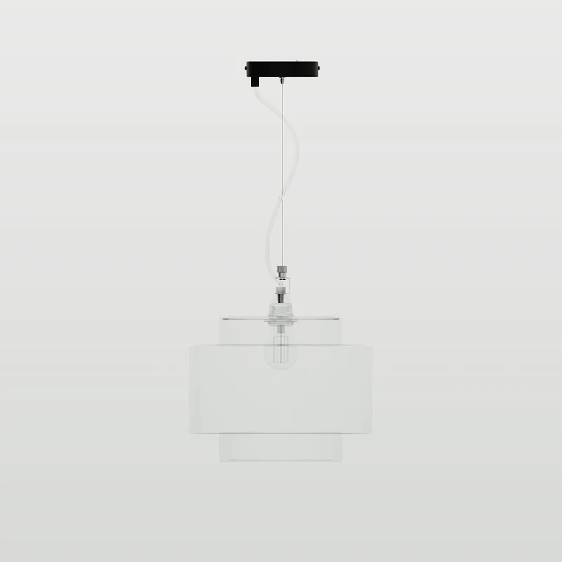 Kit Pavillon Ø 120 mm avec suspension en acier et équilibreur millimétrique - Noir Mat