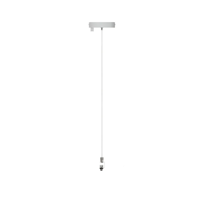 Kit Pavillon Ø 120 mm avec suspension en acier et équilibreur millimétrique - Blanc Mat