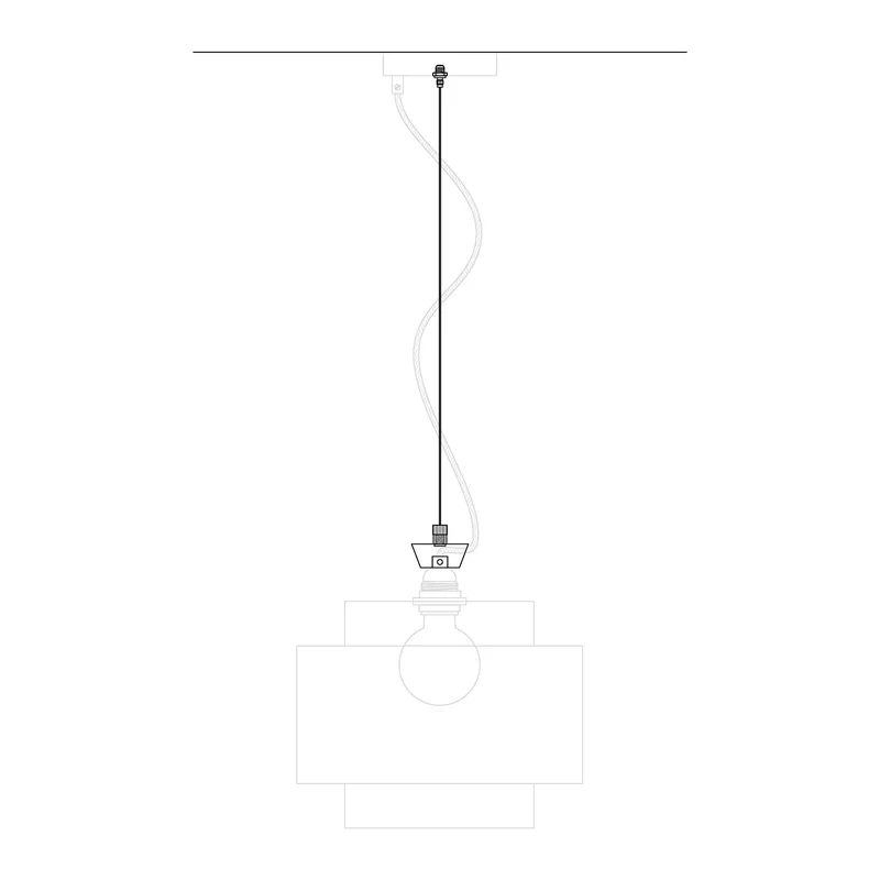 Kit de suspension professionnel avec tendeur pour Pavillon, Câble en acier 3 m et équilibreur millimétrique