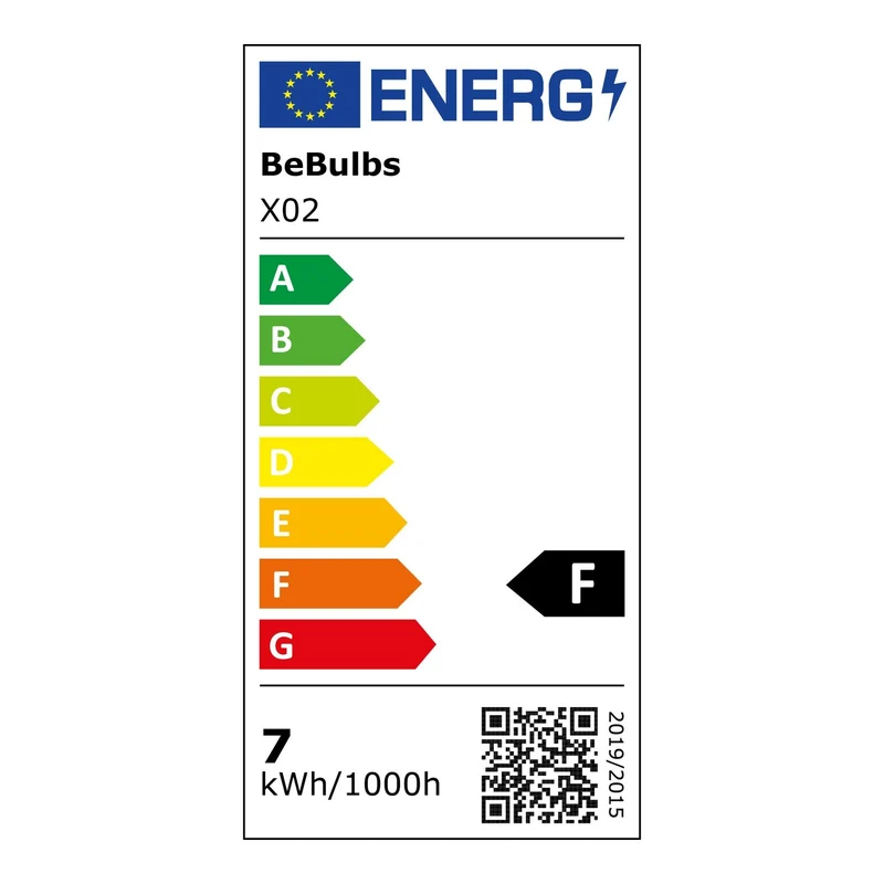 Ampoule LED à filament croisé Goutte A60 7W 720 lm E27 2200K dimmable - X02