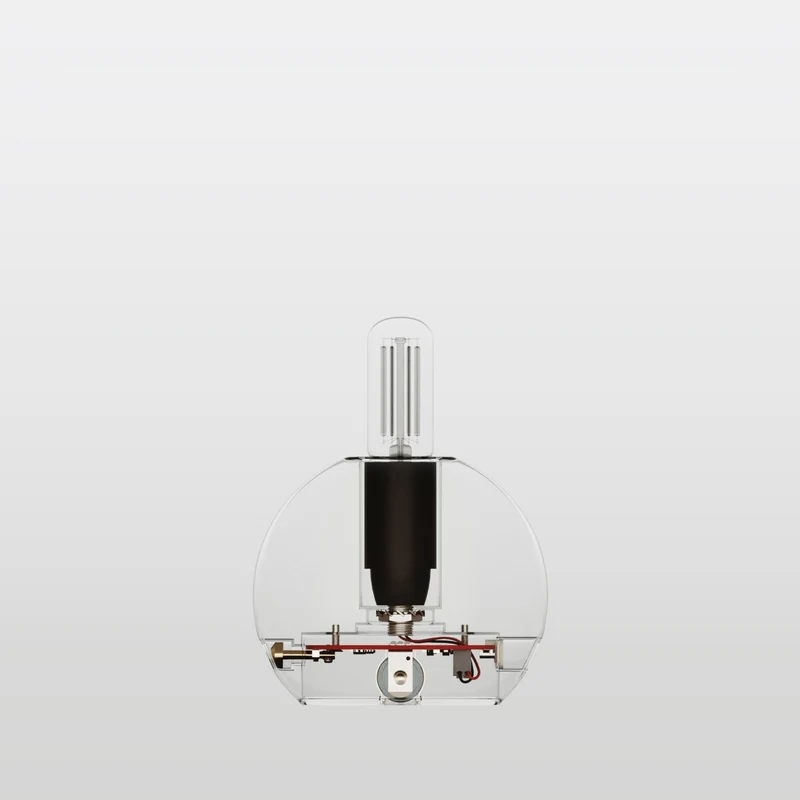 Kit électronique pour lampes à batterie 5V USB-C avec douille E14 lisse - Noir