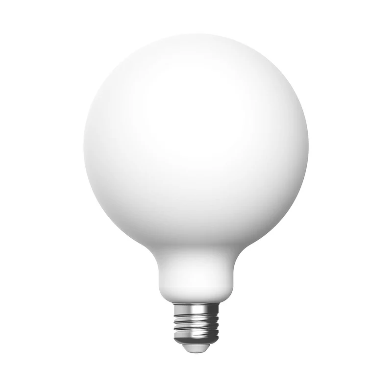 Ampoule LED Porcelaine Linea 5V Globe G125 2,2W 160Lm E27 2500K Dimmable - B06