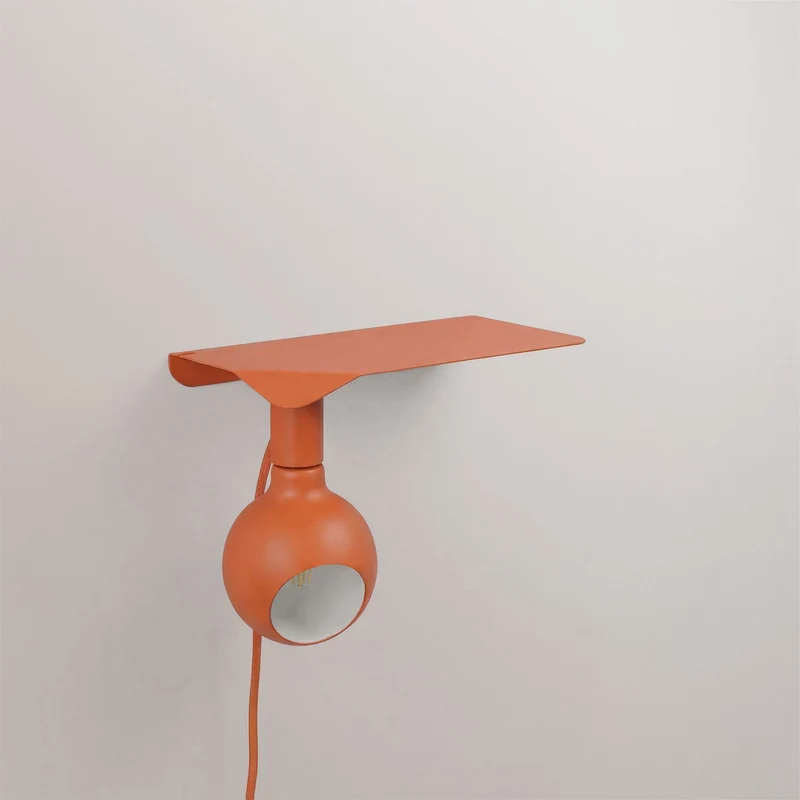 Combo Camo - Lampe avec étagère - Orange
