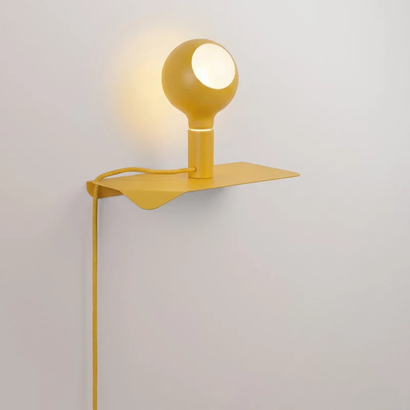 Combo Camo - Lampe avec étagère - Jaune