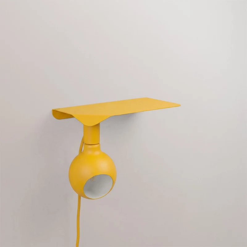 Combo Camo - Lampe avec étagère - Jaune