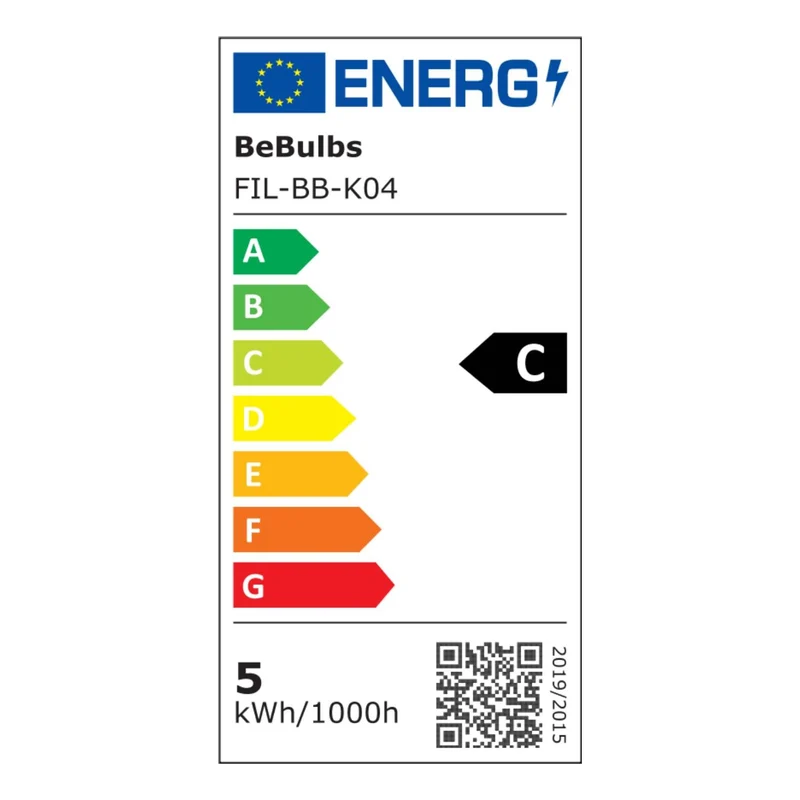 Ampoule LED Sofia G125 4,8W 806Lm E27 2700K Dimmable - Jaune