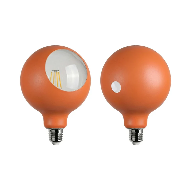 Ampoule LED Camo G125 4,8W 806Lm E27 2700K Dimmable - Orange